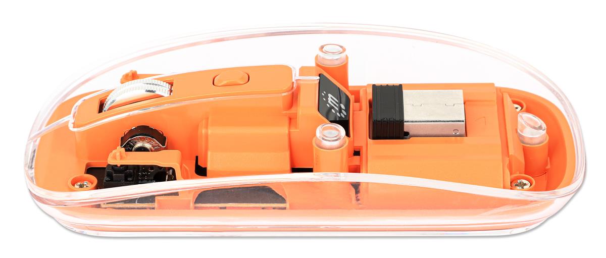 TRANSPARENT/ORANG WIRELES MOUSE thumbnail