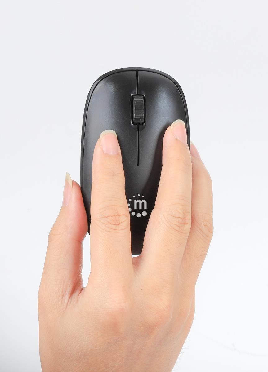 EU Product - MW3050 Kabellose USB-Maus 3 Tasten Mausrad schwarz thumbnail