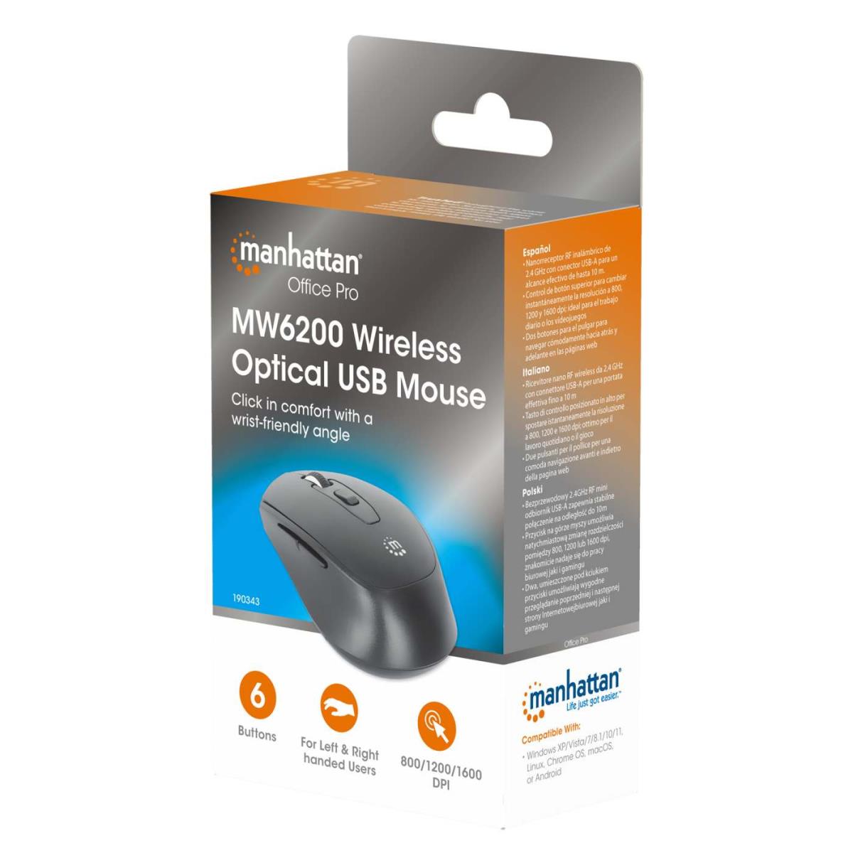 MW6020 USB WIRELESS MOUSE thumbnail