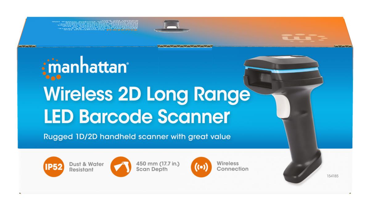 EU Product - 2D LED Funk-Barcodescanner 450mm IP52 thumbnail