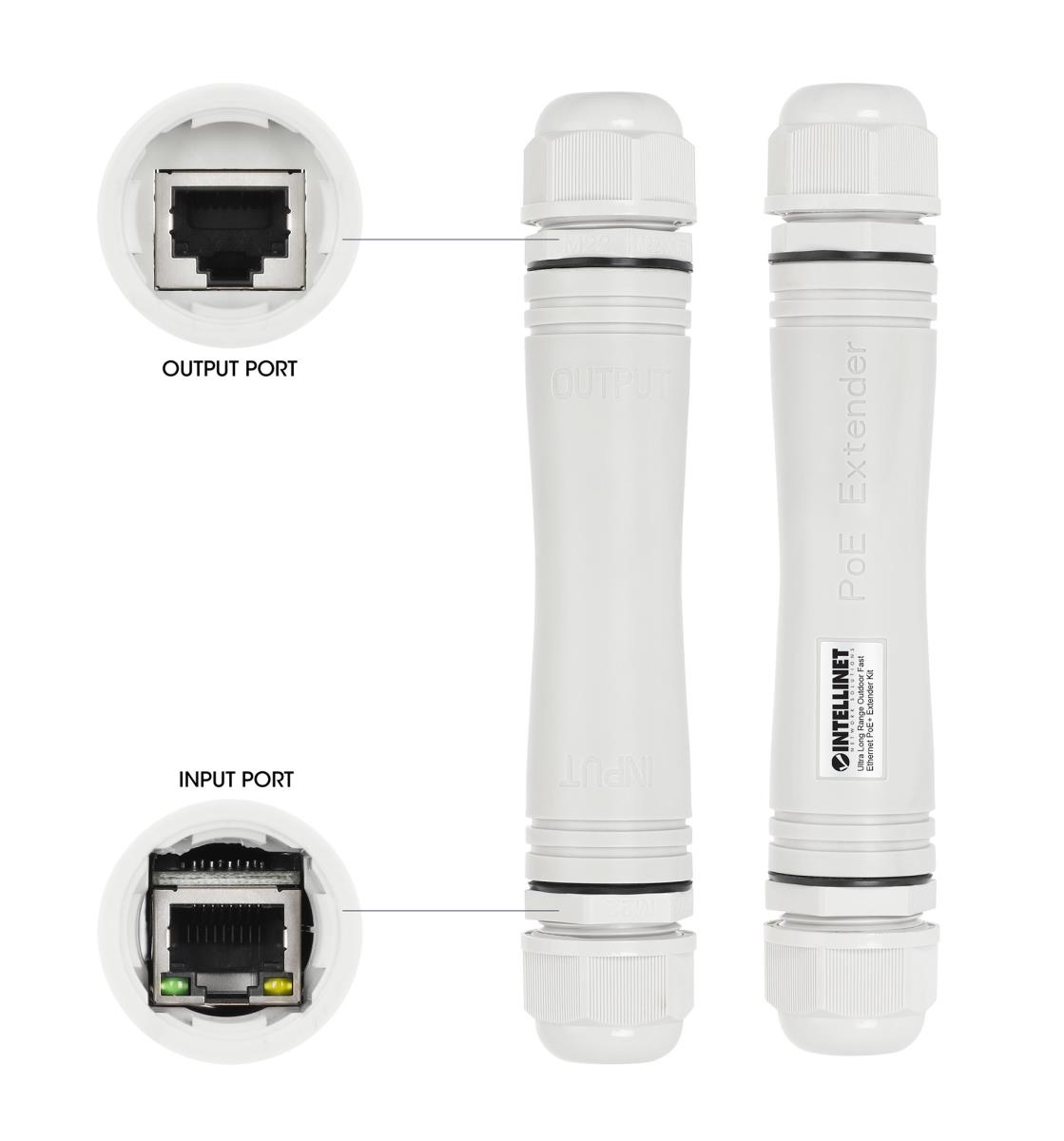 EU Product - UltraLong Range Outdoor PoE-Extender bis 1000m thumbnail