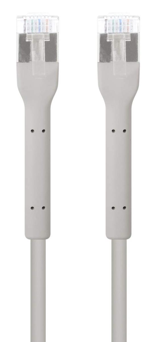 EU Product - Patchkabel Flexi Cat6a F/FTP 0.5m 10G Kupfer grau thumbnail