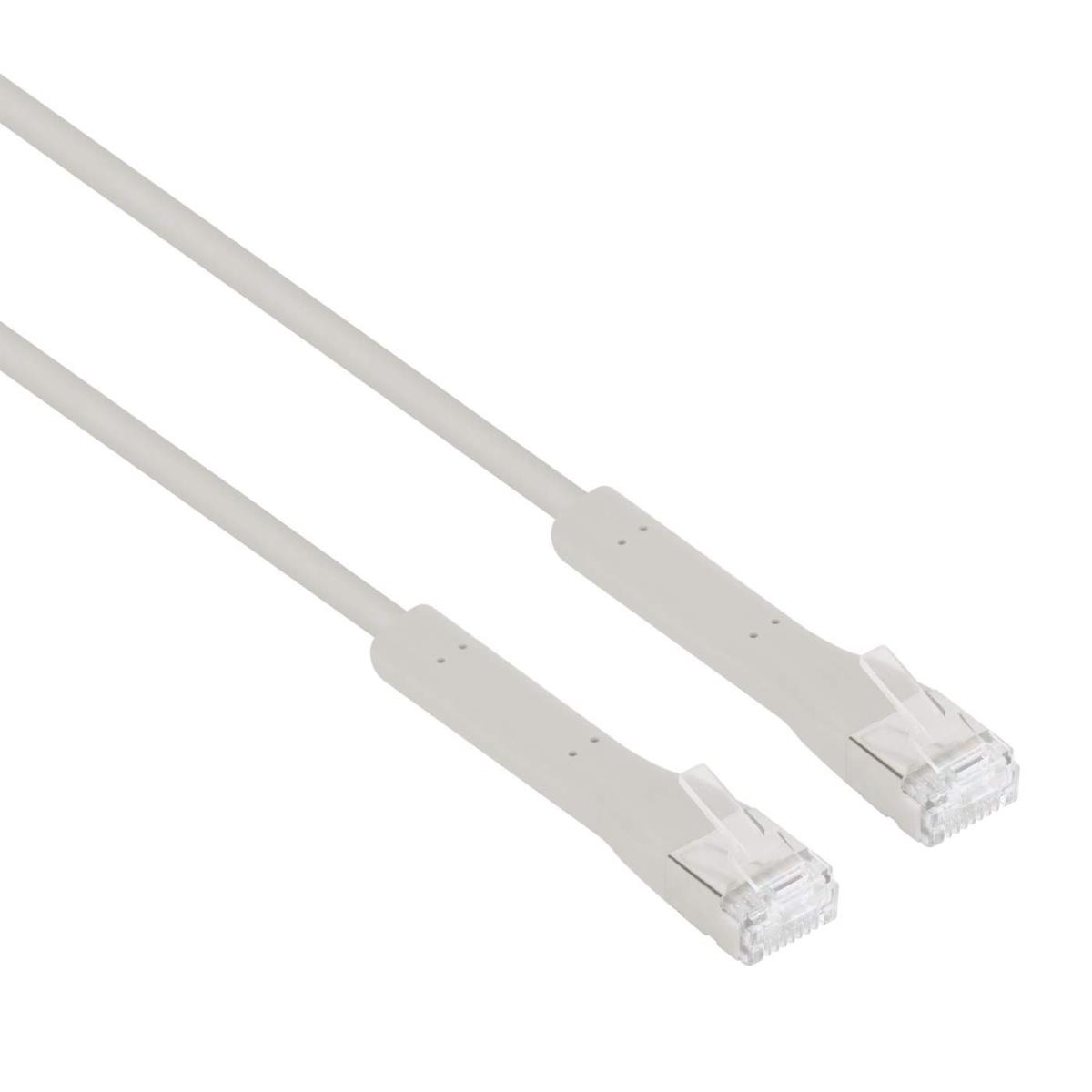 EU Product - Patchkabel Flexi Cat6a F/FTP 0.5m 10G Kupfer grau thumbnail