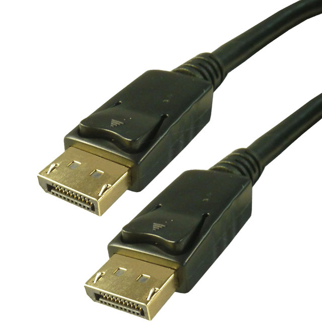 4XEM 4XDP8K7FT DisplayPort cable 2.1 m Black, Blue thumbnail