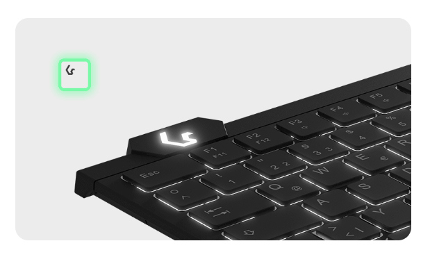 EU Product - Mini-TAS, Touchpad, Backlight, BK, KSK-5210ELU (DE) thumbnail