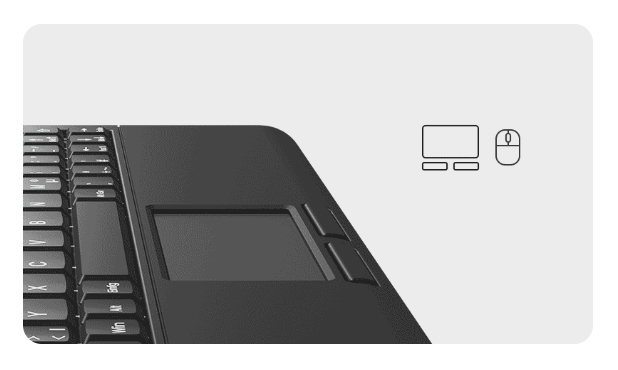 EU Product - Super-Mini-TAS Touchpad,B-light,BK, KSK-3211ELU(DE) thumbnail