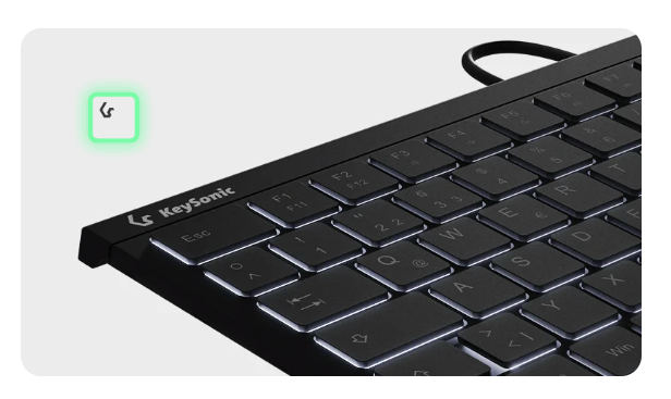 EU Product - Mini-TAS, Touchpad, Backlight, BK, KSK-5211ELU (DE) thumbnail