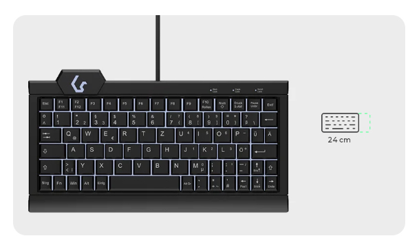 EU Product - Super Mini-TAS, Backlight, BK, KSK-3010ELC (DE) thumbnail