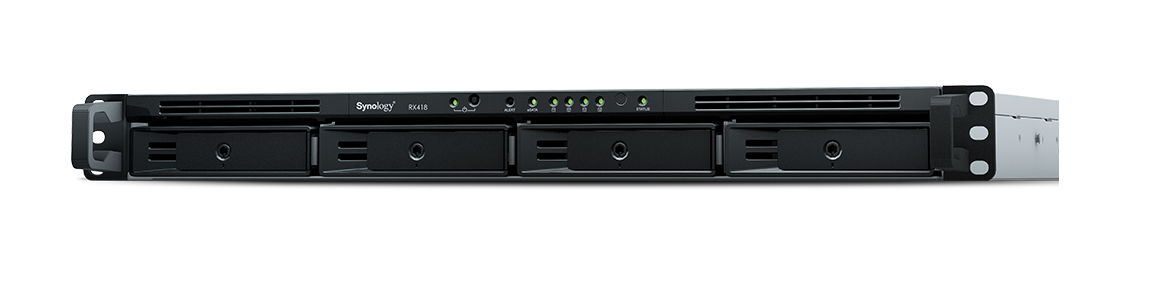 Expansion Unit RX418- 4-bay 1U rackmount expansion unit for 1U RackStation thumbnail