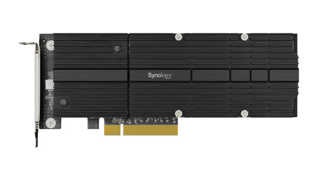 M2D20 NVMe dual PCIe adaptor for boosting your storage performance with SSD caching; 2 x M.2 NVMe 22110 / 2280 slots thumbnail