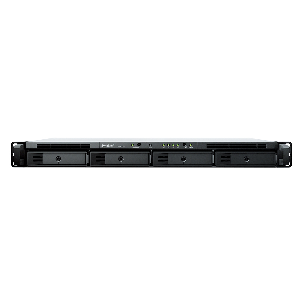 RS422+ rackstation 4 bay; Compact and Versatile Storage for Streamlined Data Management; AMD Ryzen thumbnail