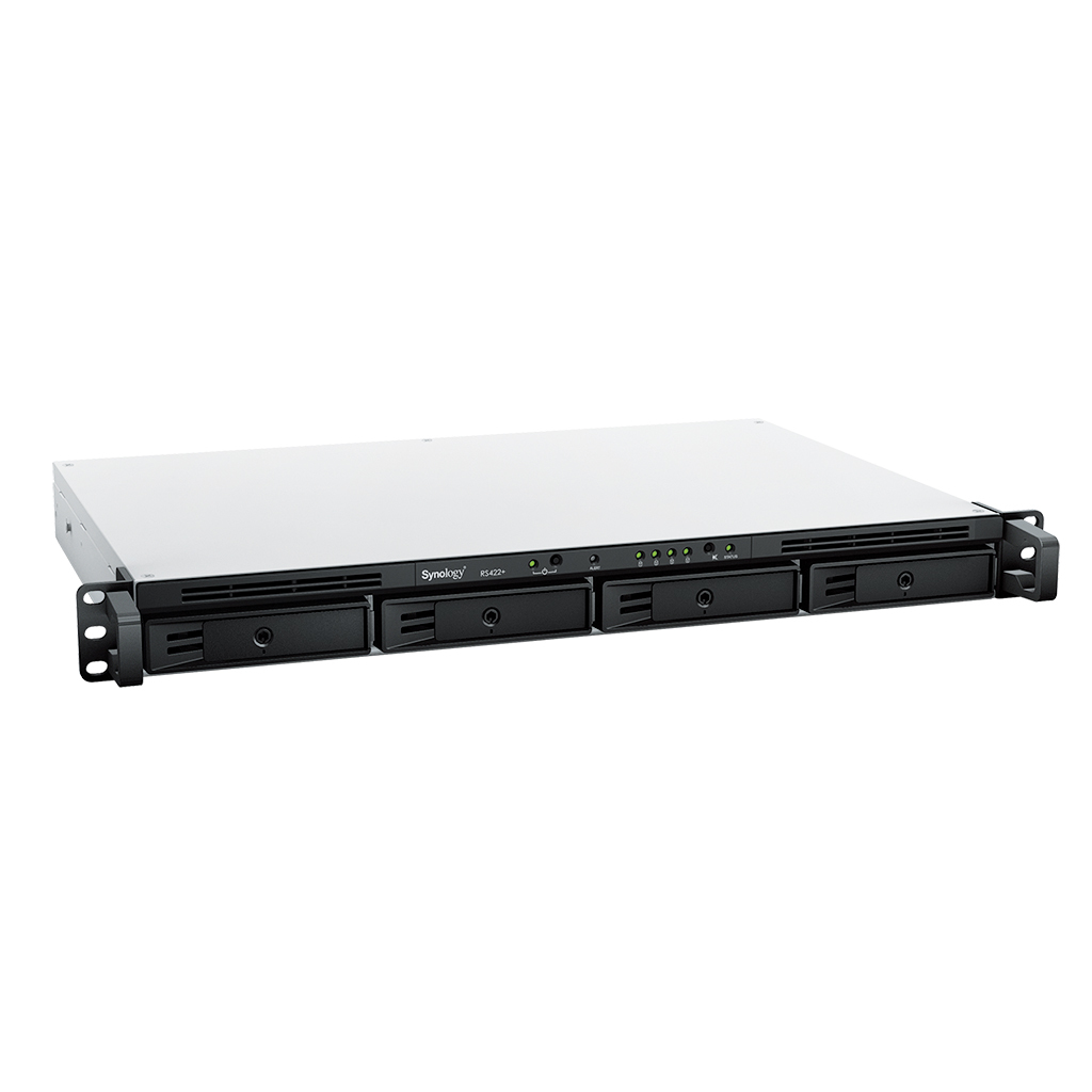 RS422+ rackstation 4 bay; Compact and Versatile Storage for Streamlined Data Management; AMD Ryzen thumbnail