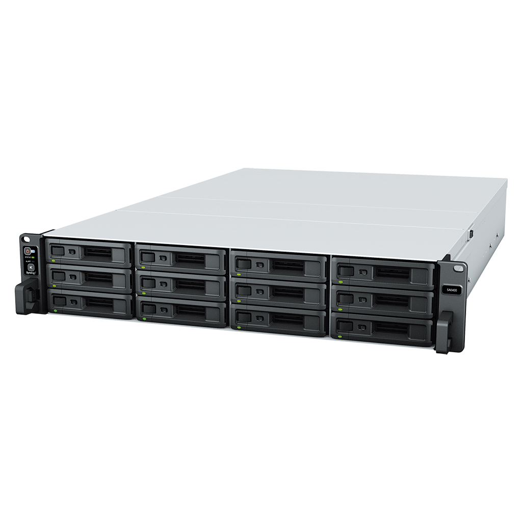 SA6400 12 bay rack; 7272 12-core(24-thread) 2.9GHz; max. boost clock up to 3.2 GHz; 32GB DDR4 RDIMM; 4 x 1GbE and 2 x 10GbE; supports 8 x RX1223RP thumbnail