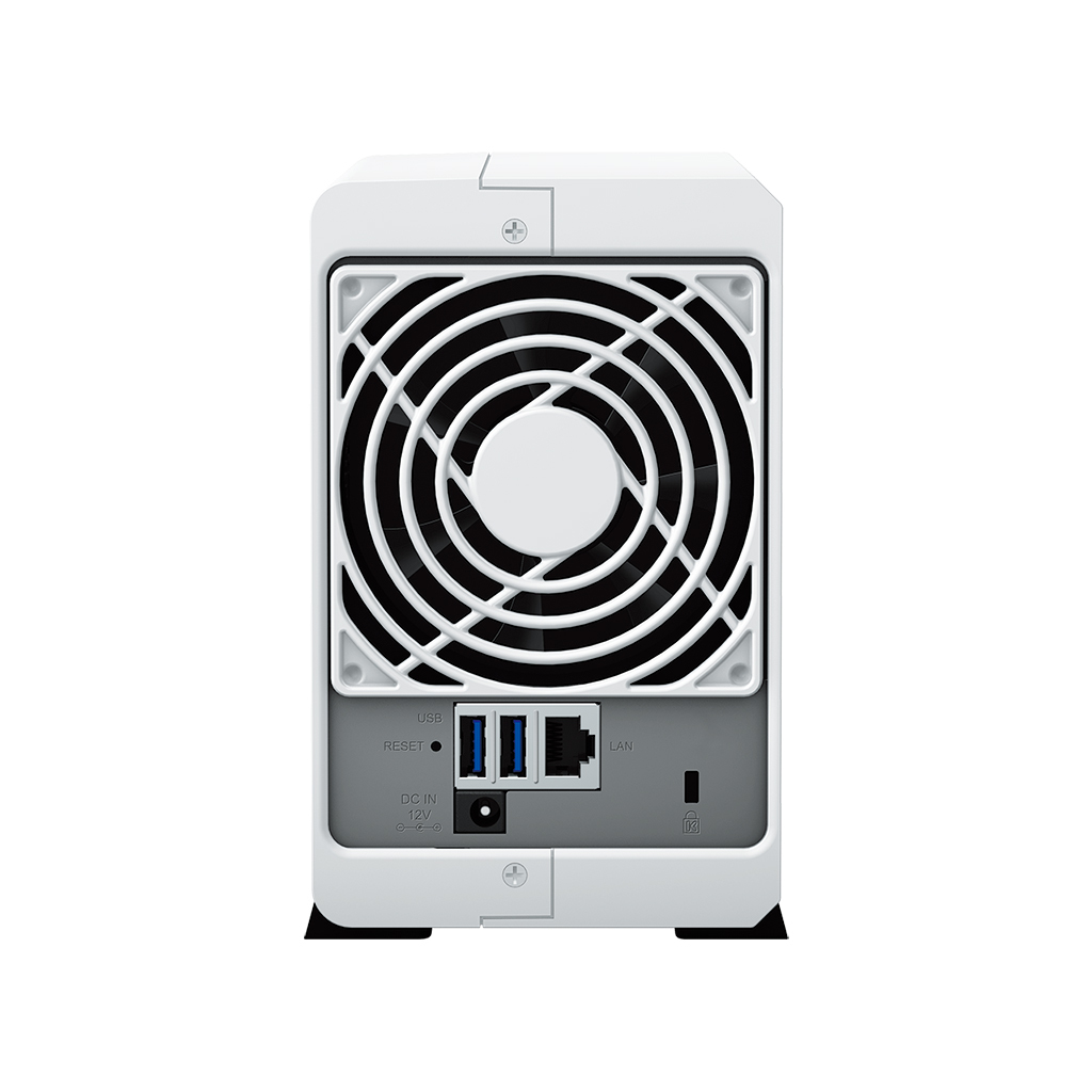DS223j 2 bay NAS - Realtek RTD1619B quad-core processor; 1GB non-ECC DDR4; 1GB non-ECC DDR4; supports Btrfs and Snapshot Replication thumbnail