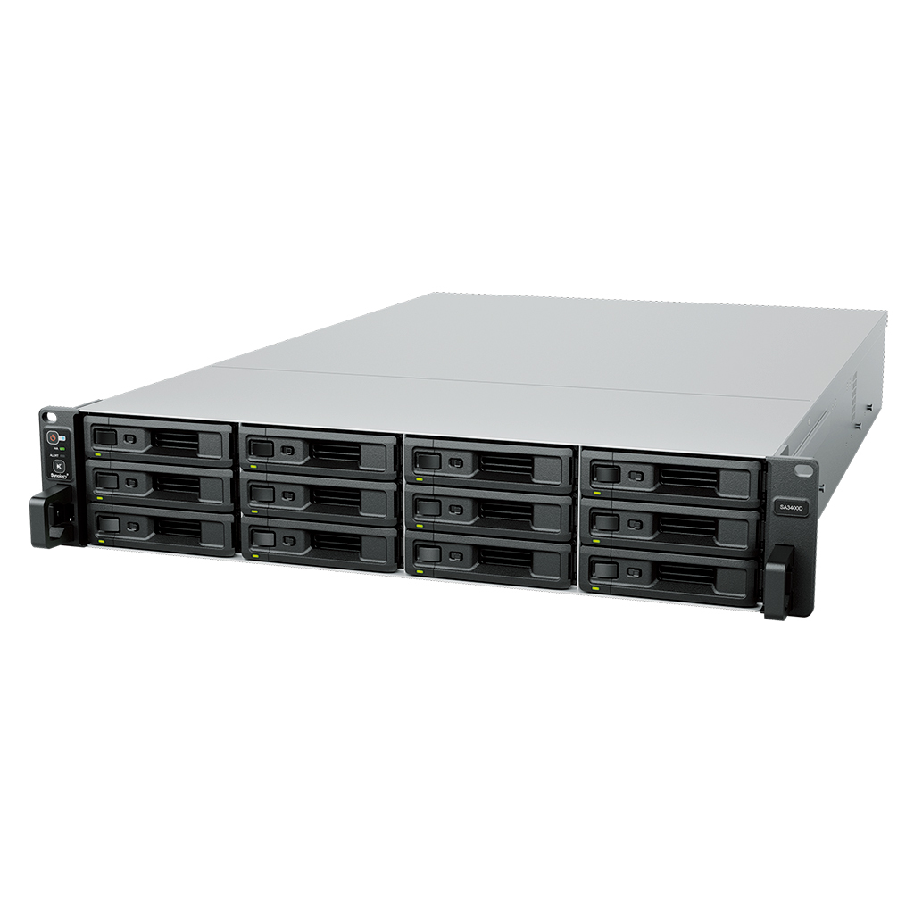 SA3400D 12 bay Unified Controller; Active-Passive NAS for Mission-Critical Services; Enterprise-Class High Availability; Virtualization-Ready; Built-in Data Protection; thumbnail