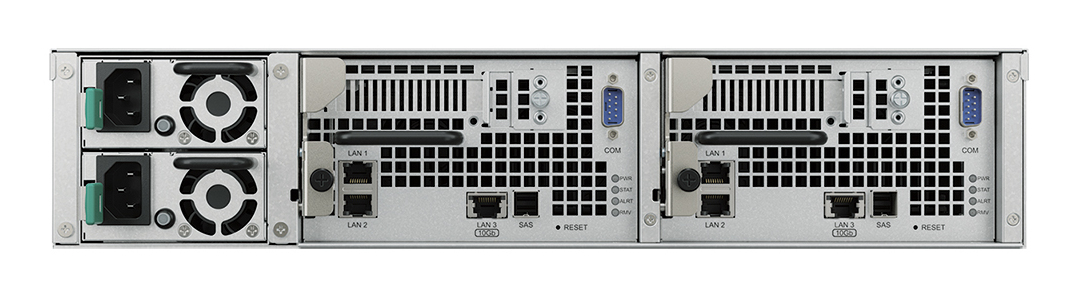 UC3400 12 bay Unified Controller; Active-Active IP-SAN Storage for Mission-Critical Services; Enterprise-Class High Availability; Virtualization-Ready; Built-in Data Protection; Over 690;000/180;000 4K random read/write IOPS3 support thumbnail