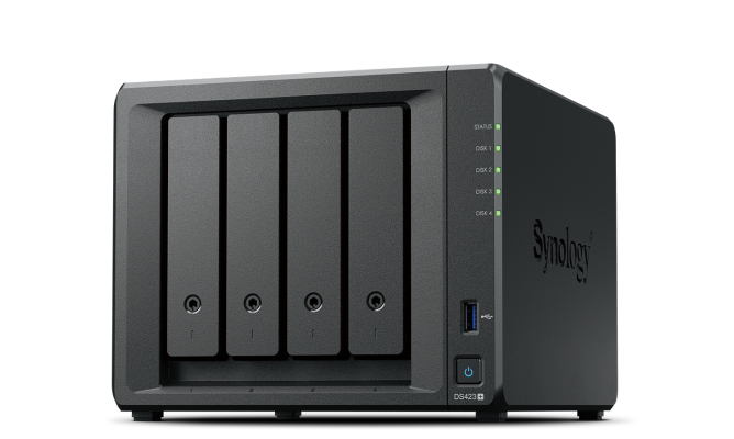K/DS423 4 bay NAS+4pcs Synology 4TB HDD thumbnail