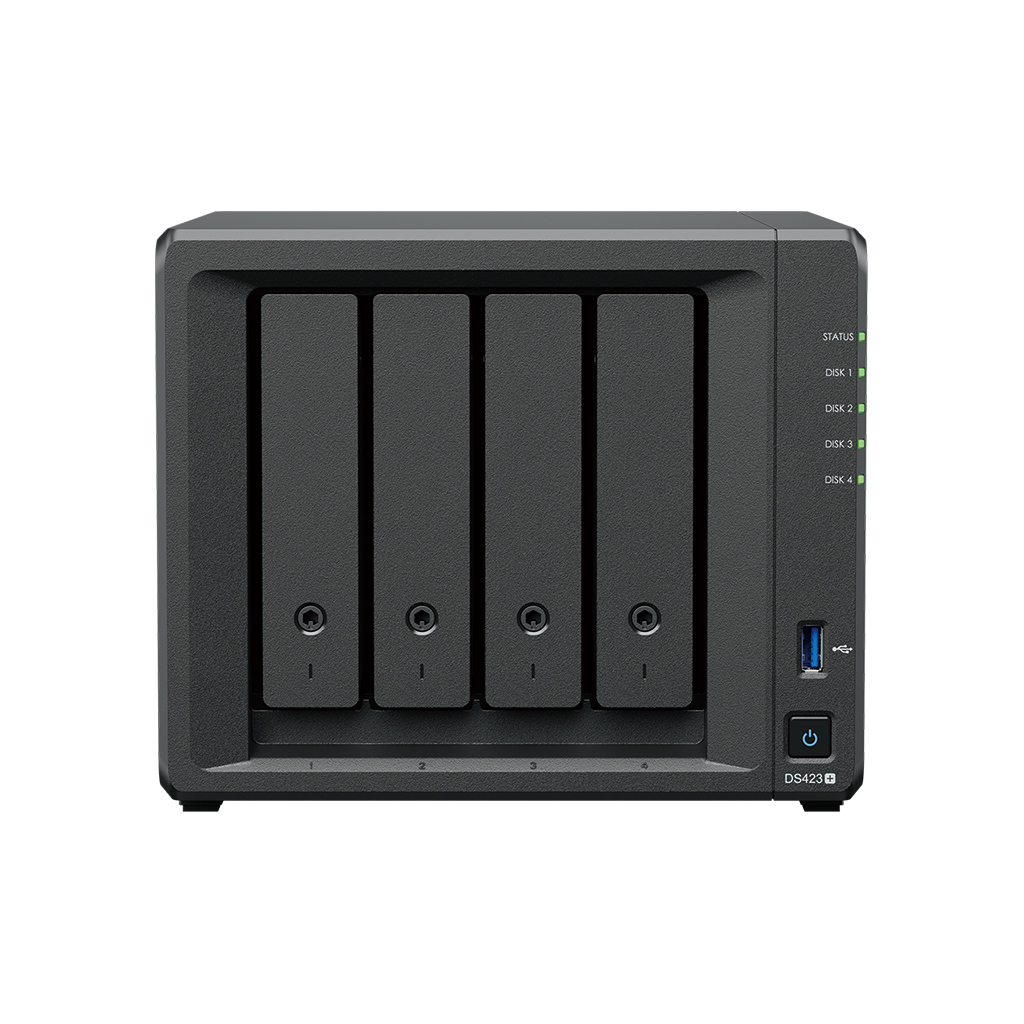 K/DS423 4 bay NAS+4pcs Synology 4TB HDD thumbnail