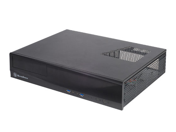 Milo ML03B Slim HTPC Black Case thumbnail