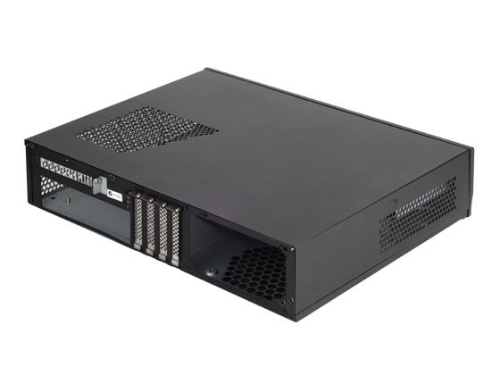 Milo ML03B Slim HTPC Black Case thumbnail