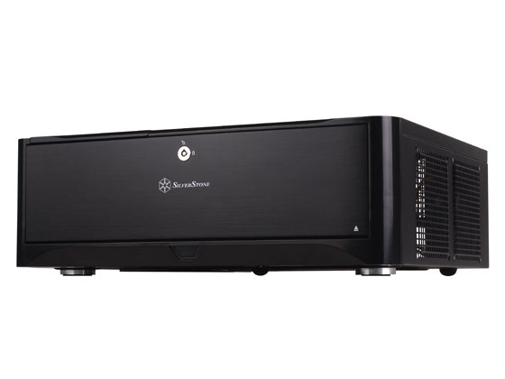 Silverstone GD06B Desktop Black thumbnail