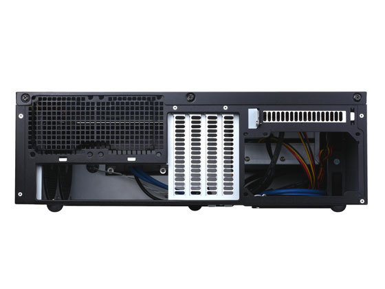 Silverstone GD06B Desktop Black thumbnail