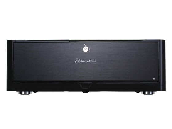 Silverstone GD06B Desktop Black thumbnail