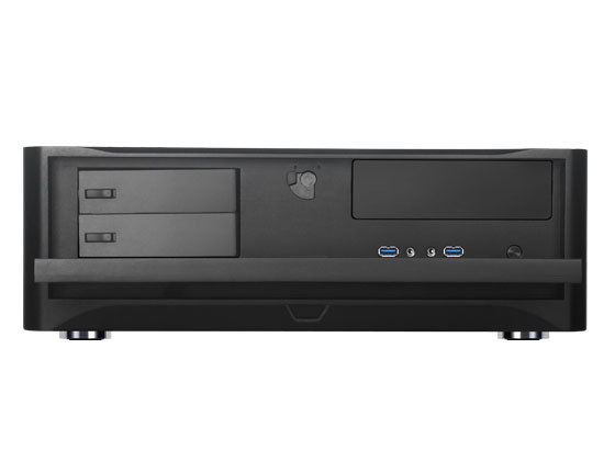 Silverstone GD06B Desktop Black thumbnail
