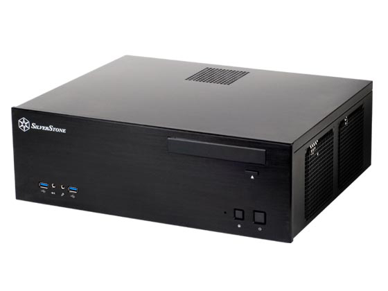 Silverstone SST-GD04B HTPC Black thumbnail