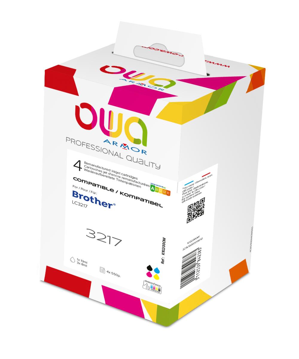 OWA K10200OW 4 PK BRO LC3217 BCMY thumbnail