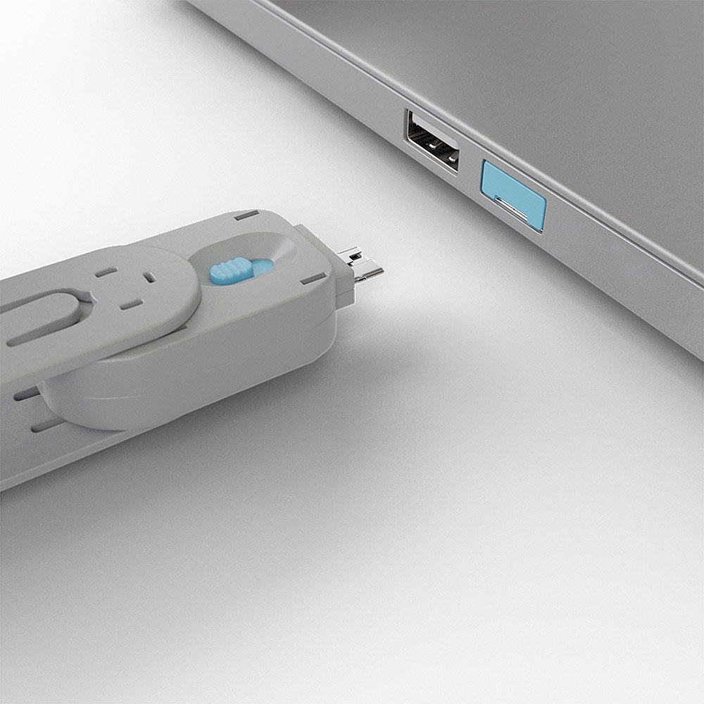 EU Product - US Por locker 4P lue w/Key thumbnail