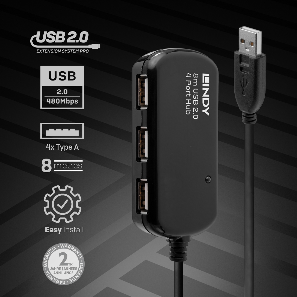 8M USB 2.0 ACTIVE EXT. PRO HUB thumbnail
