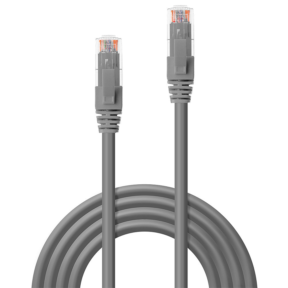 EU Product - Patchkabel Cat6 UTP Premium grau 5.00m thumbnail