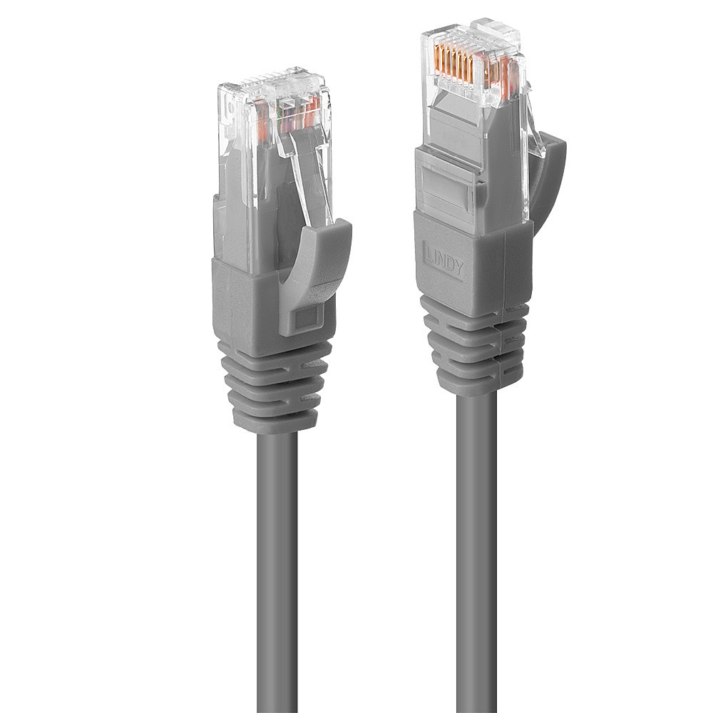 EU Product - Patchkabel Cat6 UTP Premium grau 2.00m thumbnail