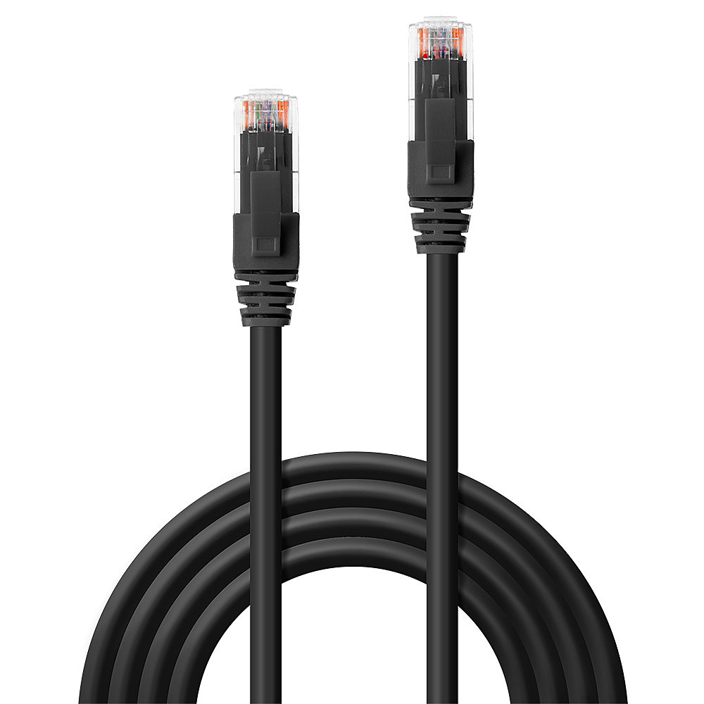 EU Product - Patchkabel Cat6 UTP Premium schwarz 3.00m thumbnail