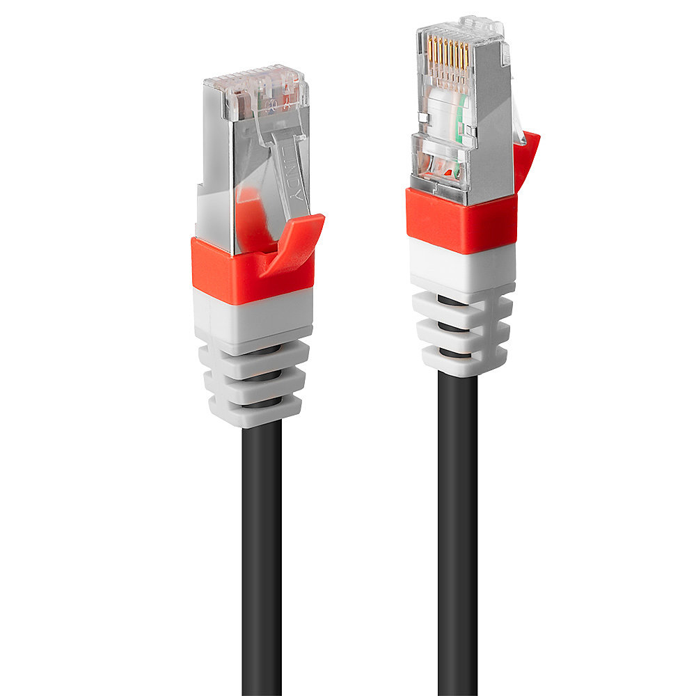 EU Product - Patchkabel Cat6(A) SSTP / S/FTP PIMF schwarz 40m 10Gb thumbnail