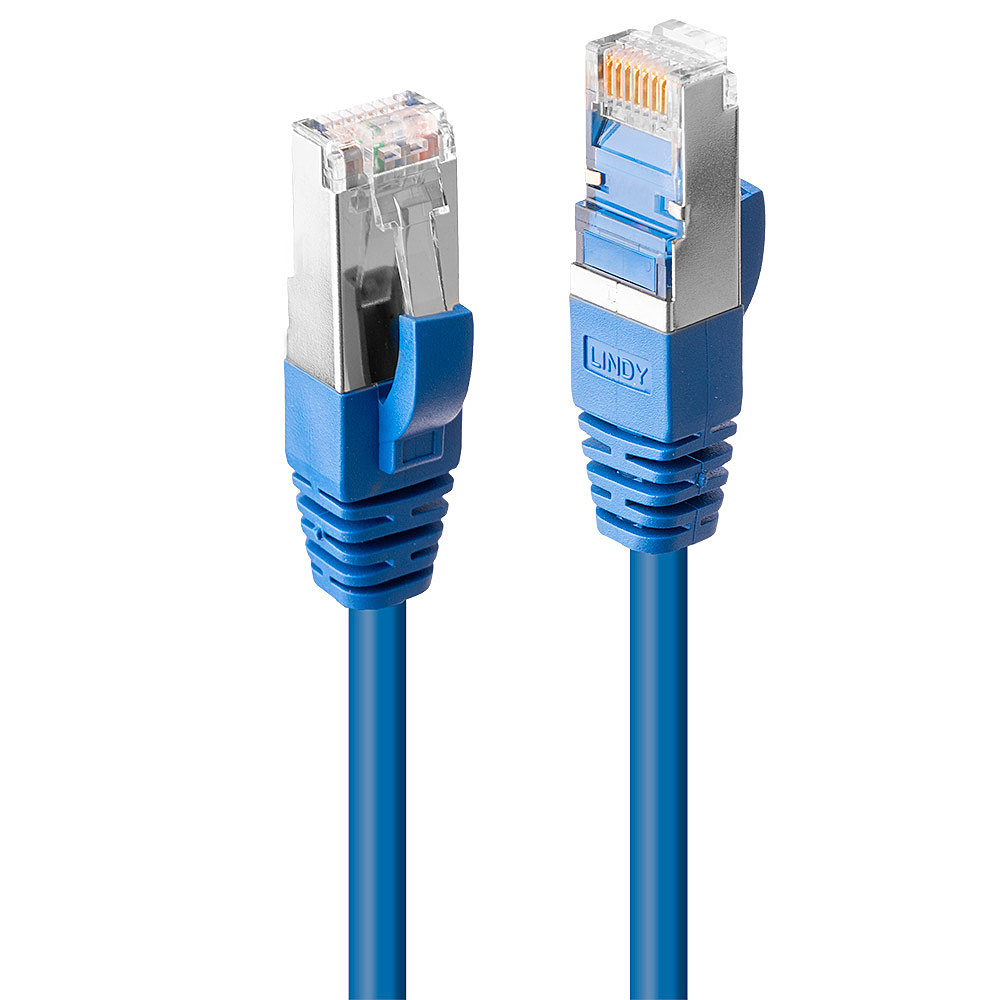 EU Product - Patchkabel Cat6 SSTP / S/FTP PIMF blau 1.00m thumbnail