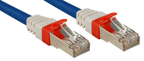 EU Product - Patchkabel Cat6(A) SSTP / S/FTP PIMF blau 5.00m 10Gbit thumbnail