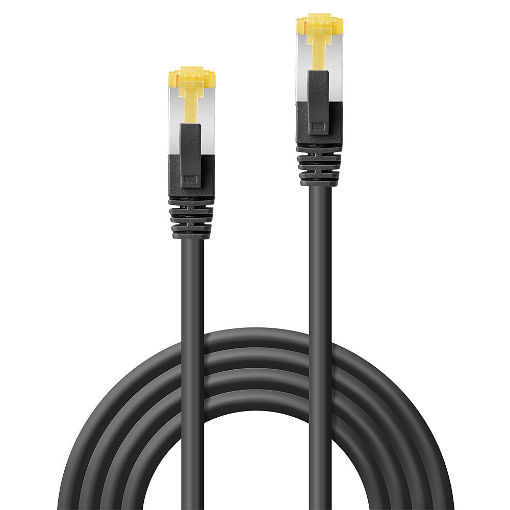 EU Product - Patchkabel Cat6A S/FTP LSZH Cat7 Rohkabel schw. 0.30m thumbnail