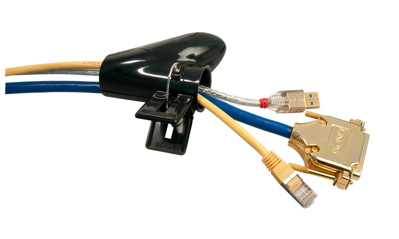 EU Product - Kabelspirale flexibel 25mm Durchmesser schwarz thumbnail