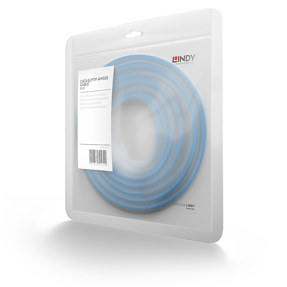 EU Product - Patchkabel Cat6 S/FTP Basic blau 0.30m thumbnail