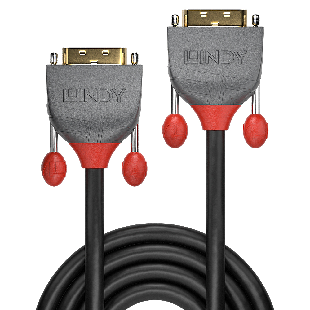 EU Product - DVI-D Dual Link Kabel Anthra Line 2m thumbnail