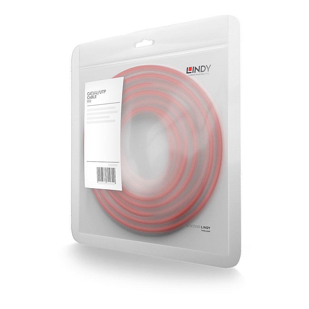 EU Product - Patchkabel Cat6 U/UTP rot 10m thumbnail