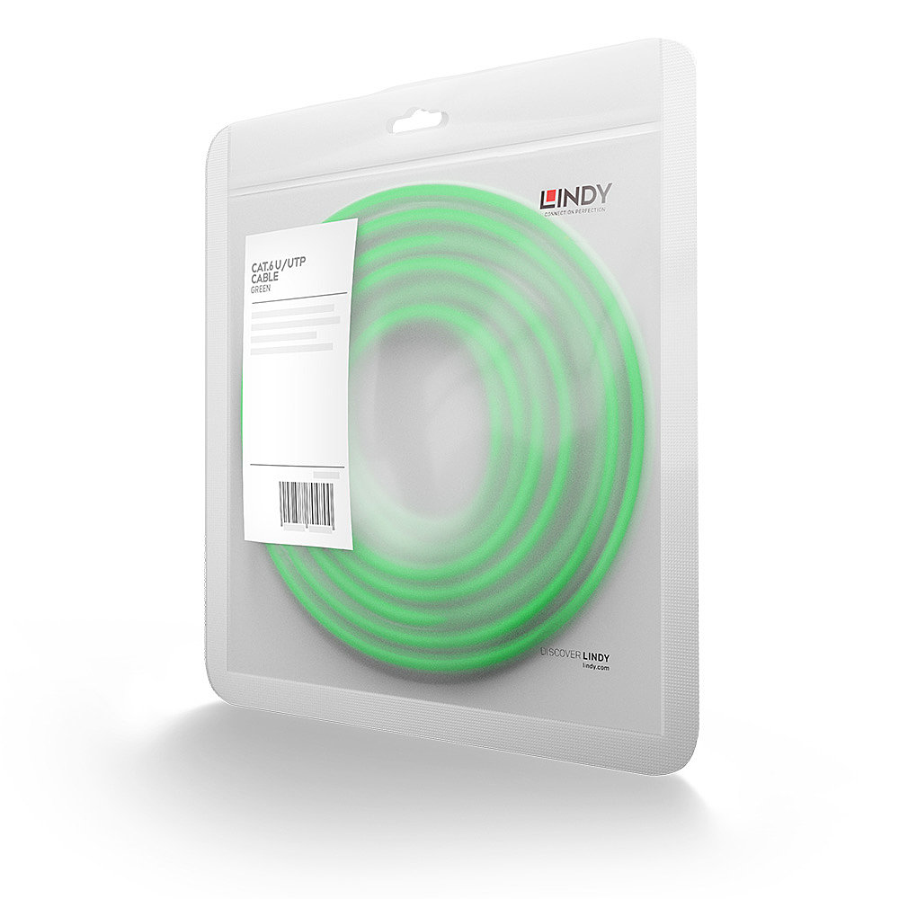 EU Product - Patchkabel Cat6 U/UTP gr�n 20m thumbnail