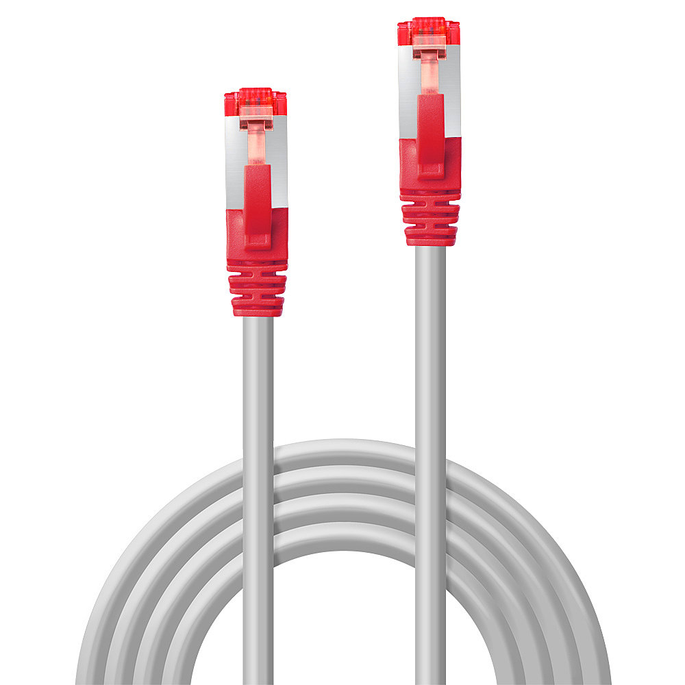 EU Product - Patchkabel Cat6 CrossOver S/FTP grau/rot 10m thumbnail