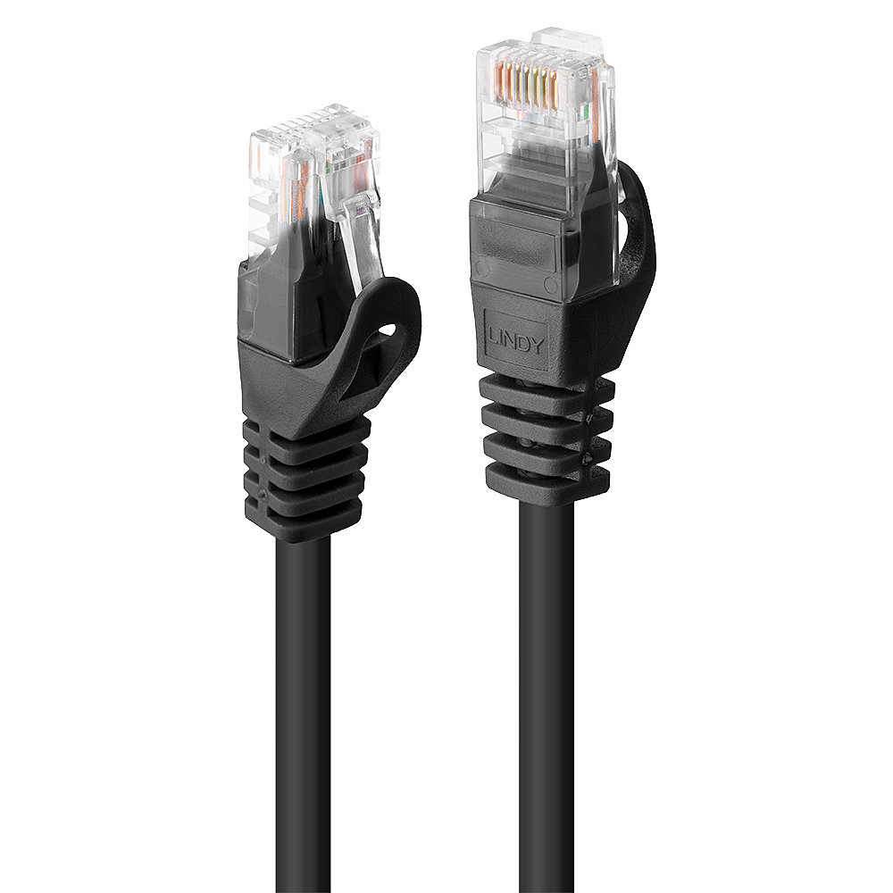 EU Product - Patchkabel Cat6 U/UTP Basic schwarz 0.30m thumbnail