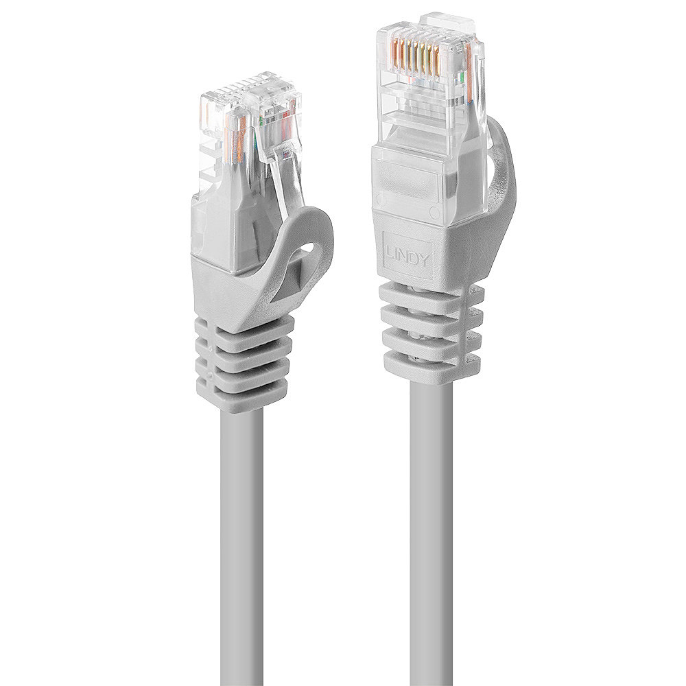 EU Product - Patchkabel Cat6 U/UTP Basic grau 10m thumbnail