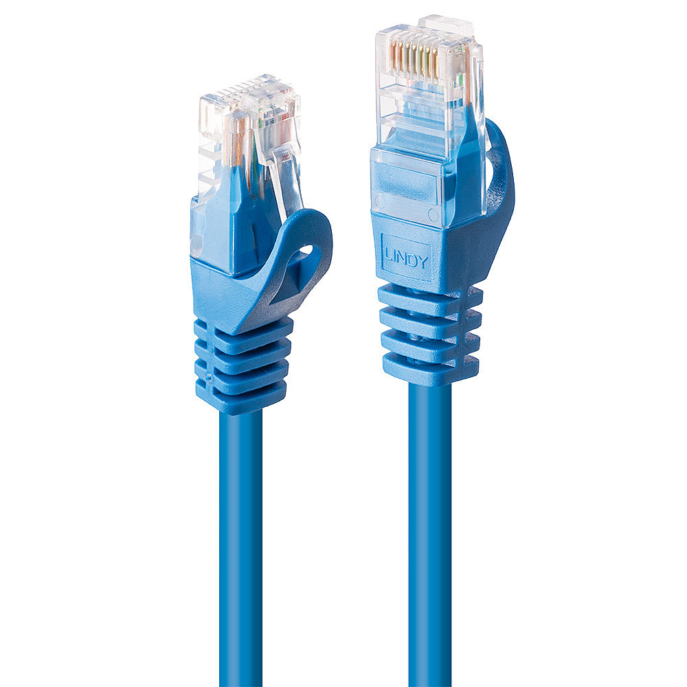 EU Product - Patchkabel Cat6 U/UTP Basic blau 0.30m thumbnail