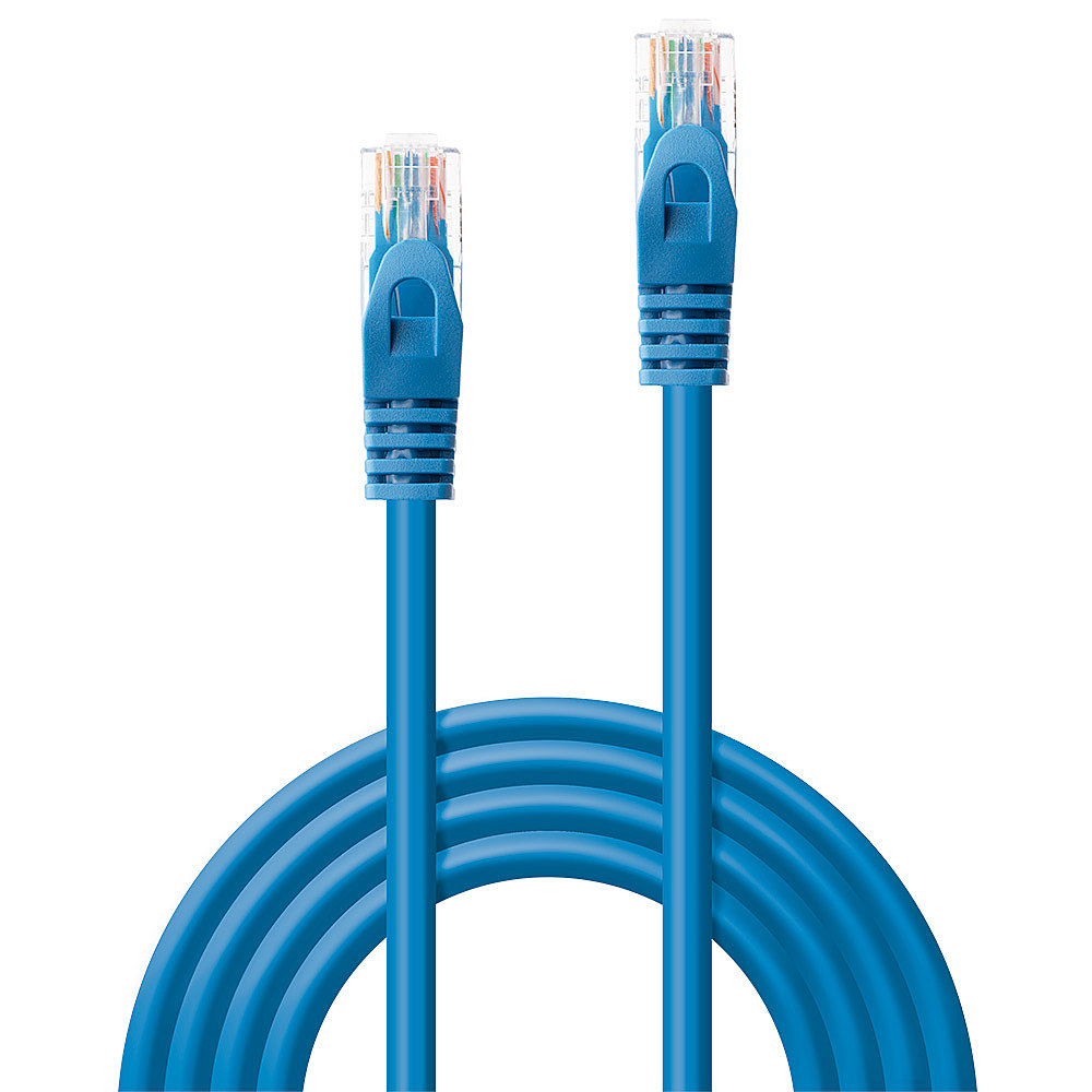 EU Product - Patchkabel Cat6 U/UTP Basic blau 5.00m thumbnail