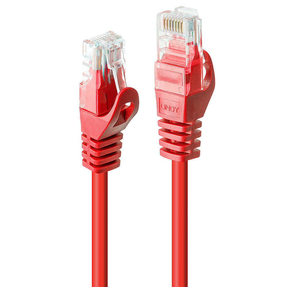 EU Product - Patchkabel Cat6 U/UTP Basic rot 5.00m thumbnail